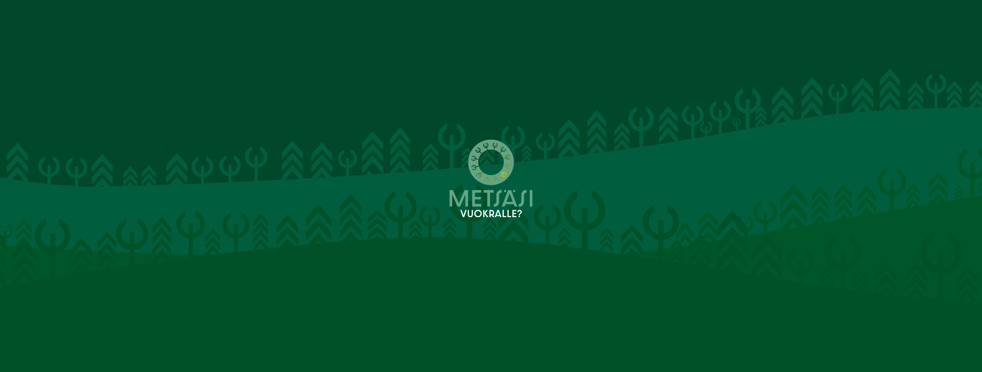 Kansikuva metsätilojen vuokraus